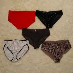 5-Pack Medium Sized Panties